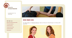 Desktop Screenshot of physiotherapie20.at